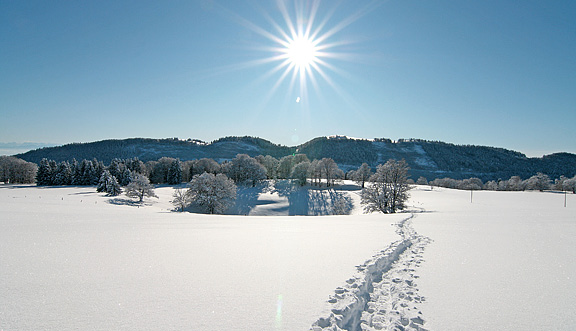 seinundwerden Eindrücke Jura im Winter