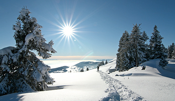 seinundwerden Eindrücke Jura im Winter
