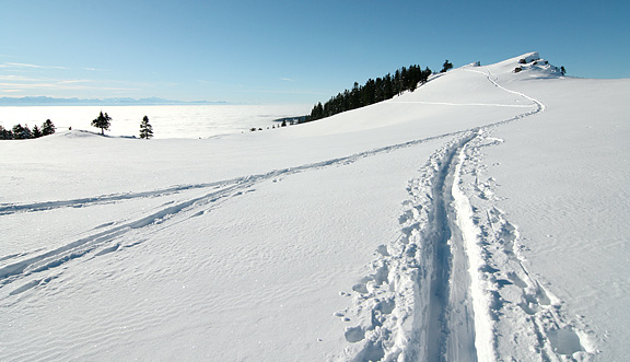 seinundwerden Eindrücke Jura im Winter