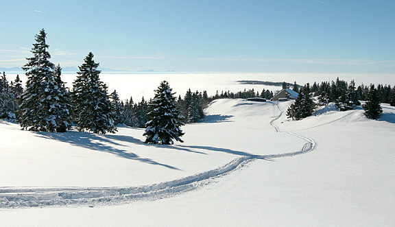 seinundwerden Eindrücke Jura im Winter