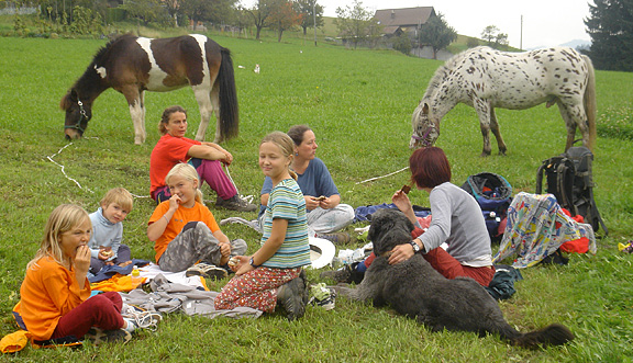 seinundwerden Eindrücke unterwegs mit dem Pferd